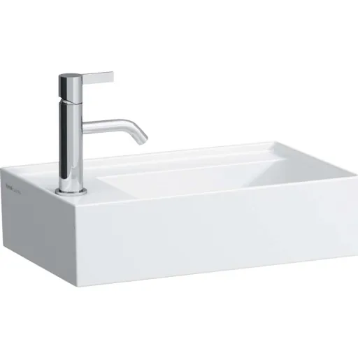 Kartell Laufen håndvask 46x28 cm venstre hvid