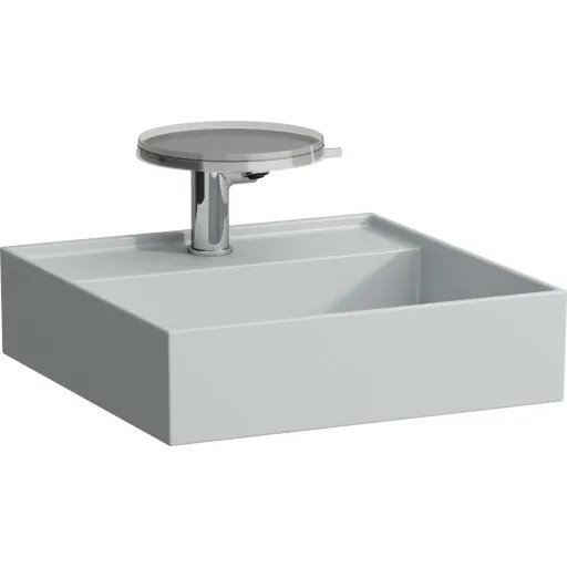 Kartell Laufen håndvask 46x46 cm mat grå