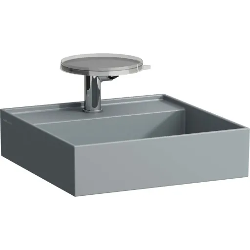 Kartell Laufen håndvask 46x46 cm mat grå