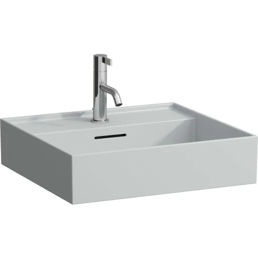 Kartell Laufen håndvask 50x46 cm mat grå