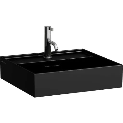 Kartell Laufen håndvask 50x46 cm mat sort