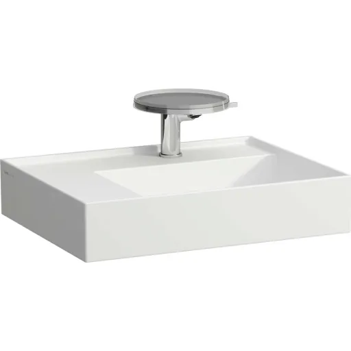 Kartell Laufen håndvask 60x46 cm højre mat hvid