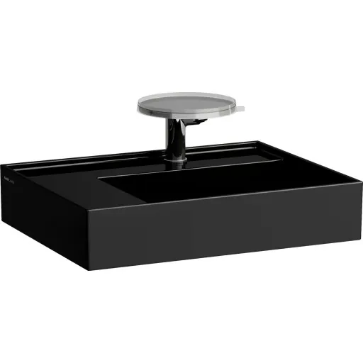 Kartell Laufen håndvask 60x46 cm højre sort