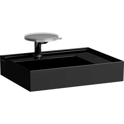 Kartell Laufen håndvask 60x46 cm venstre sort