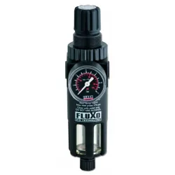 KGK Trykluft-reduktionsventil 1/4" M/manometer