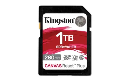 Kingston Canvas React Plus 1TB SDXC UHS-II