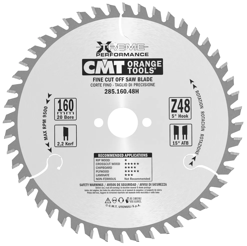 Klinge 160x2,2x20 Z48 W