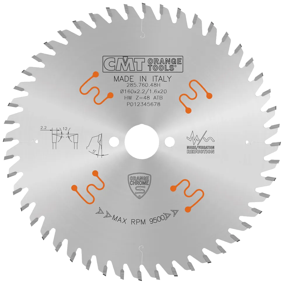Klinge 160x2,2x20 Z48 W Chrom