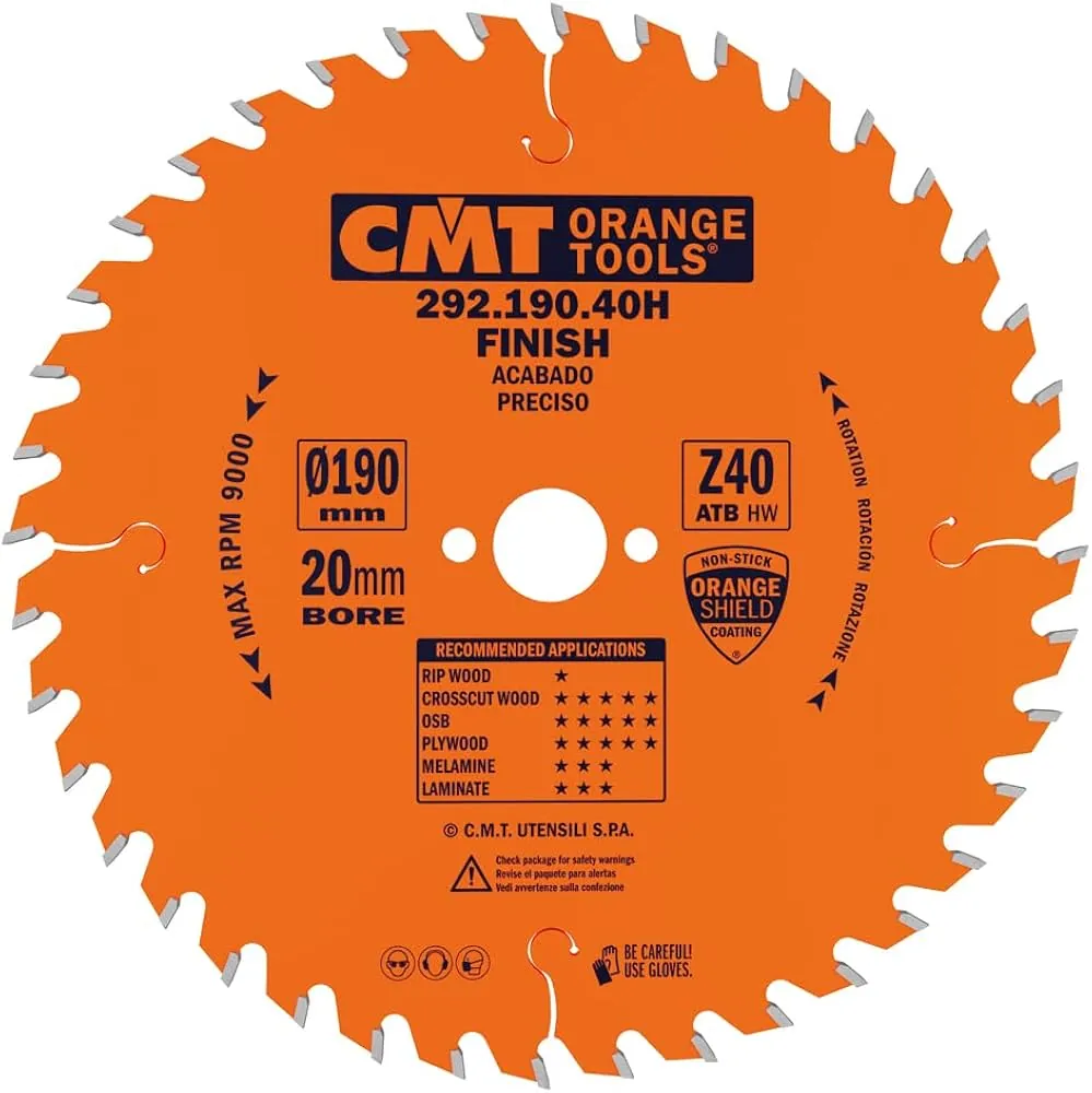 Klinge 190x2,6x20 Z40 W