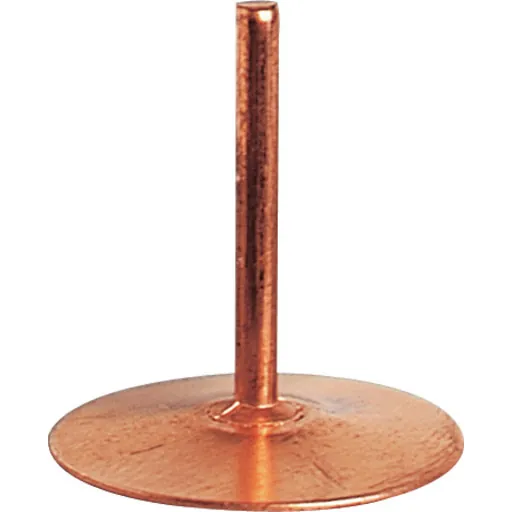 Kobber stormklammer 19 x 19 mm