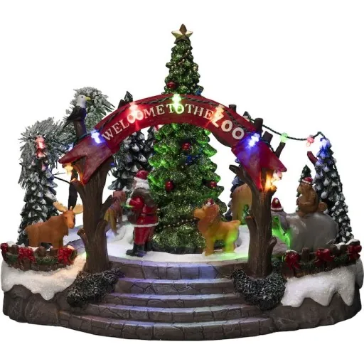 Konstsmide zoologisk have julelandsby