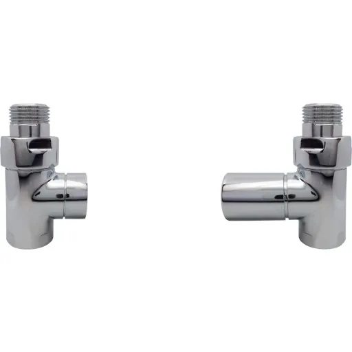 Kriss Cylinder ventilsæt 1/2 lige, krom