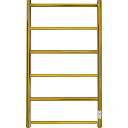 Kriss Odesa håndklædetørrer 53x81 cm el børstet guld
