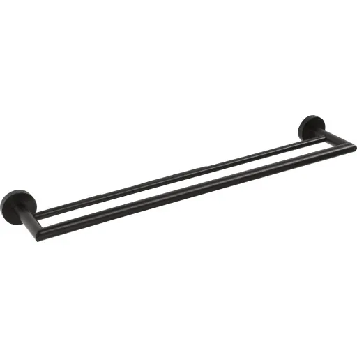 Kriss Simple håndklædestang 60 cm sort