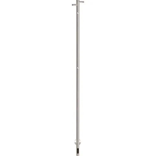 Kriss Single håndklædetørrer, el, 3,2x148 cm, rustfrit stål