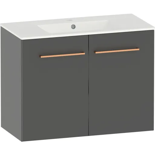 Kriss Skandi underskab 80x39 cm antracit