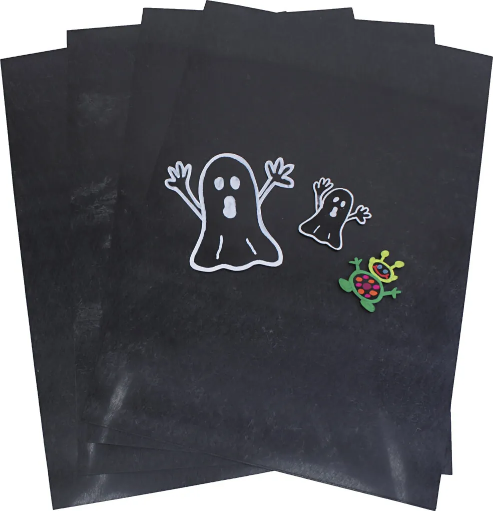 Krympeplader A4 Sort