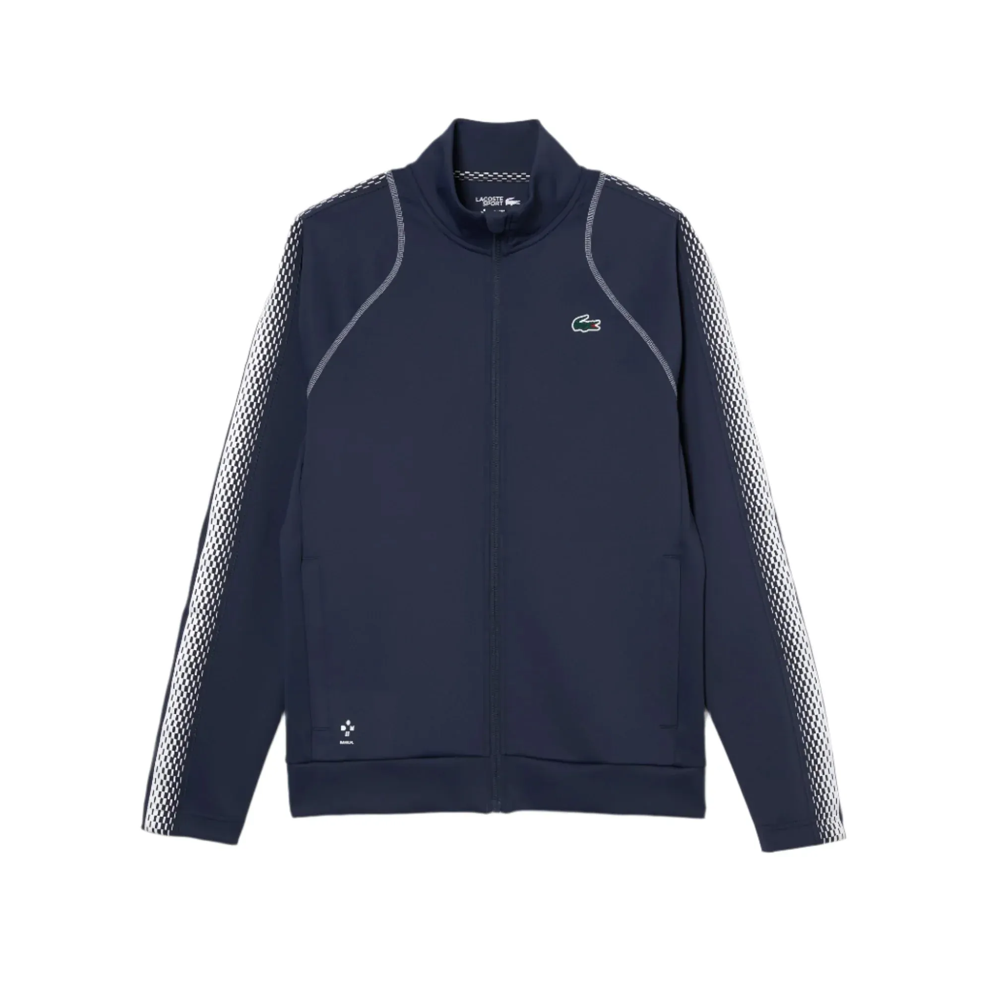 Lacoste Tennis x Daniil Medvedev Zipped Sweatshirt Night Blue