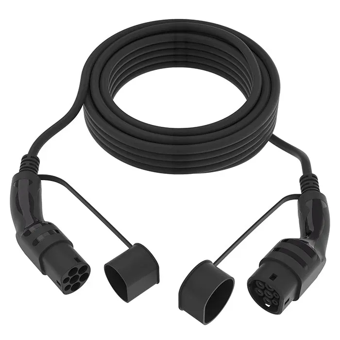 Ladekabel Type-2 32A 3-faset 7,5 Meter