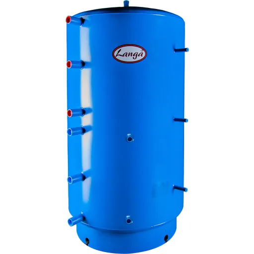Langå buffertank, solspiral, 1000 liter