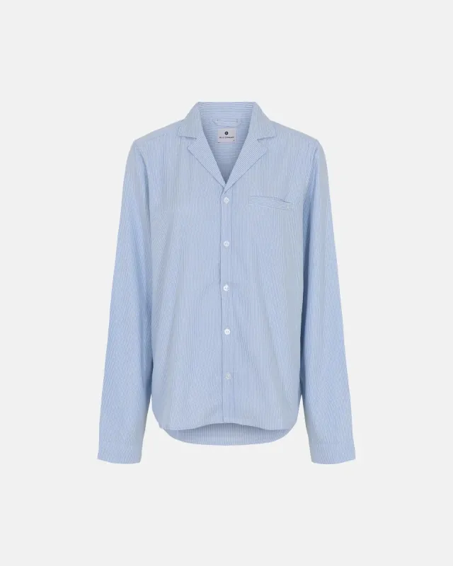 Langærmet natskjorte