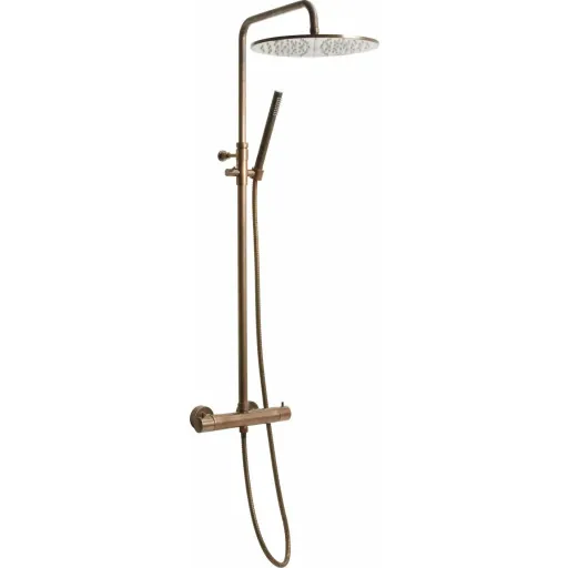 Lavabo Argo brusesæt, bruneret messing