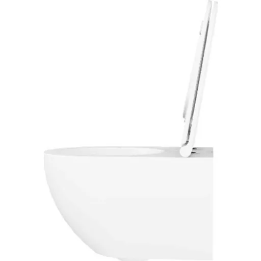 Lavabo Comoda væghængt toilet, uden skyllekant, hvid