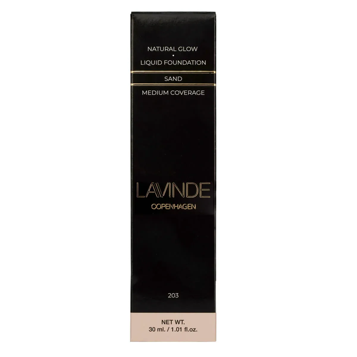 Lavinde Copenhagen Natural Glow Liquid Foundation Sand 203
