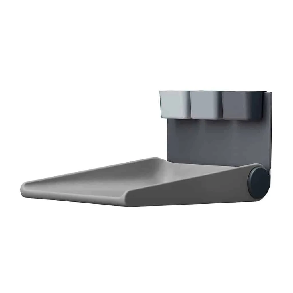 Leander Wally Væghængt Puslebord Dusty Grey