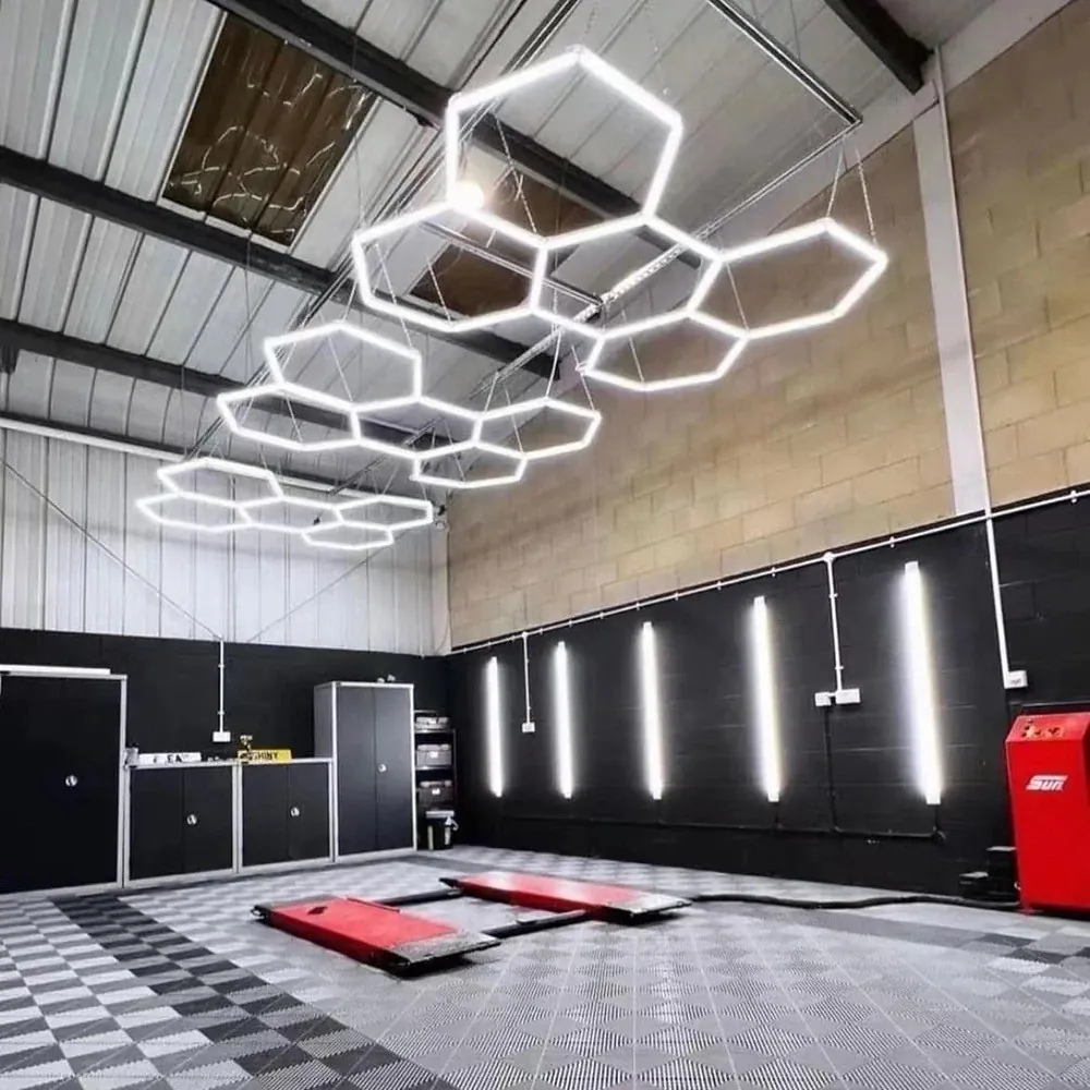 LEDlife 168W RA95 Hexagon LED 5 felter komplet sæt