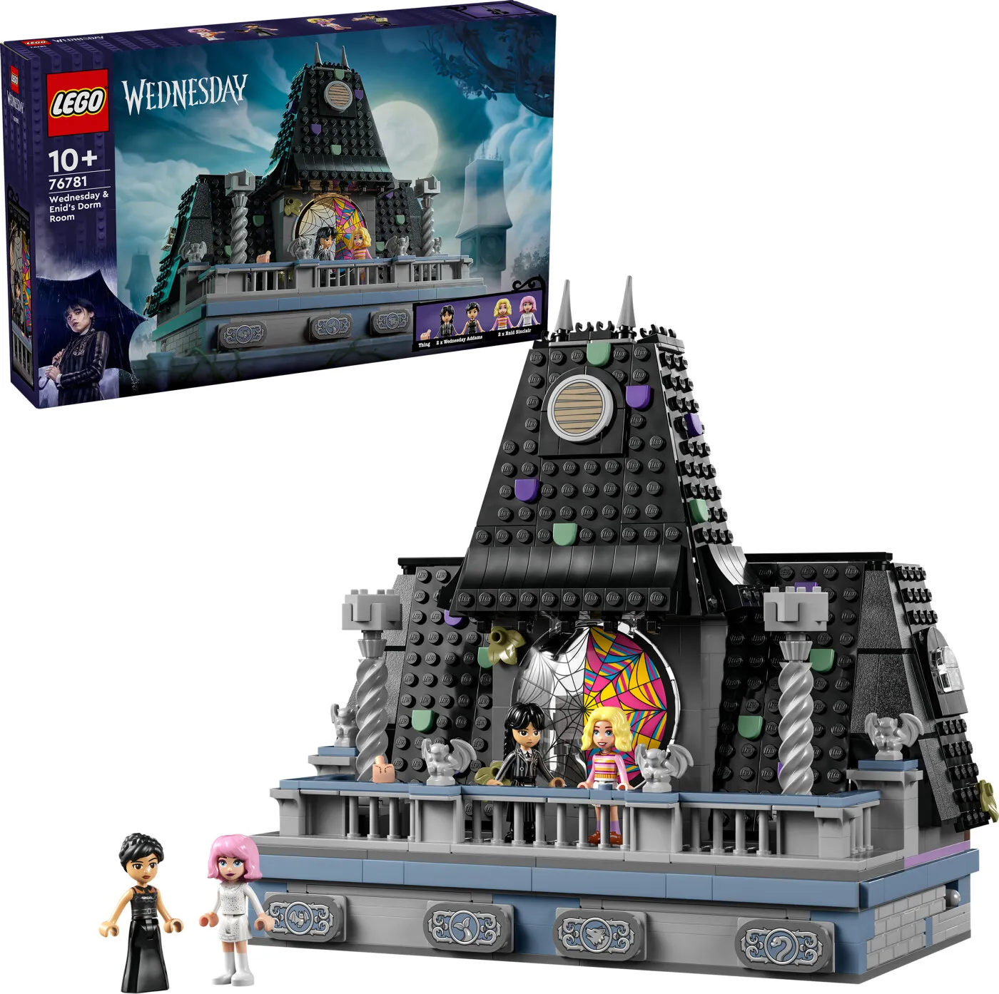 LEGO 76781 Wednesday og Enids værelse