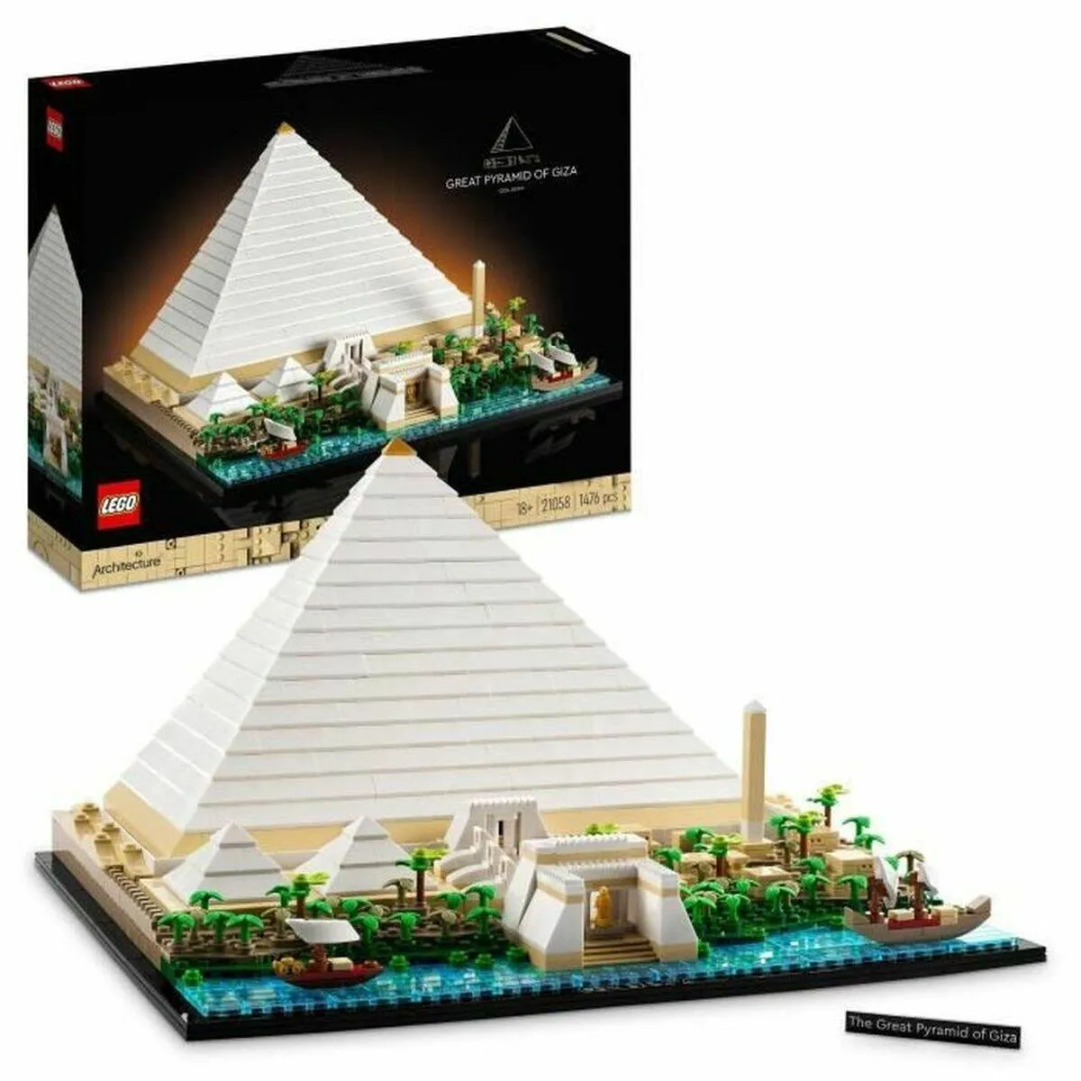LEGO Architecture The Great Pyramid of Giza 21058