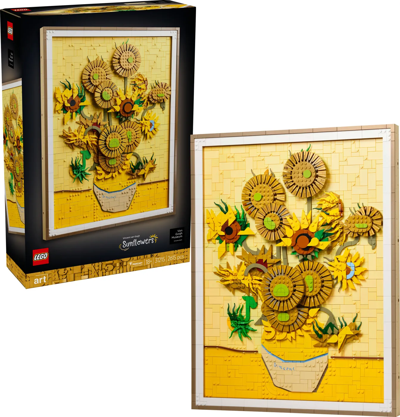 LEGO Art Vincent Van Gogh Solsikker 31215