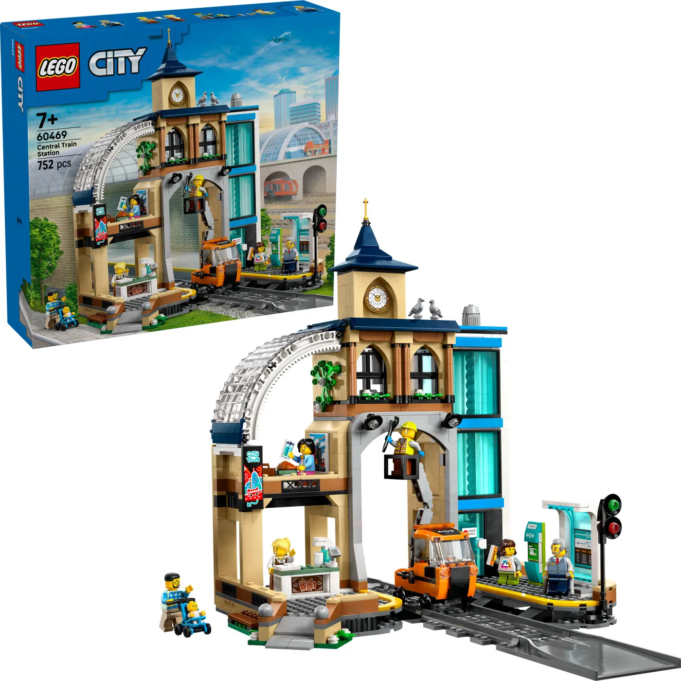 LEGO City Hovedbanegård 60469