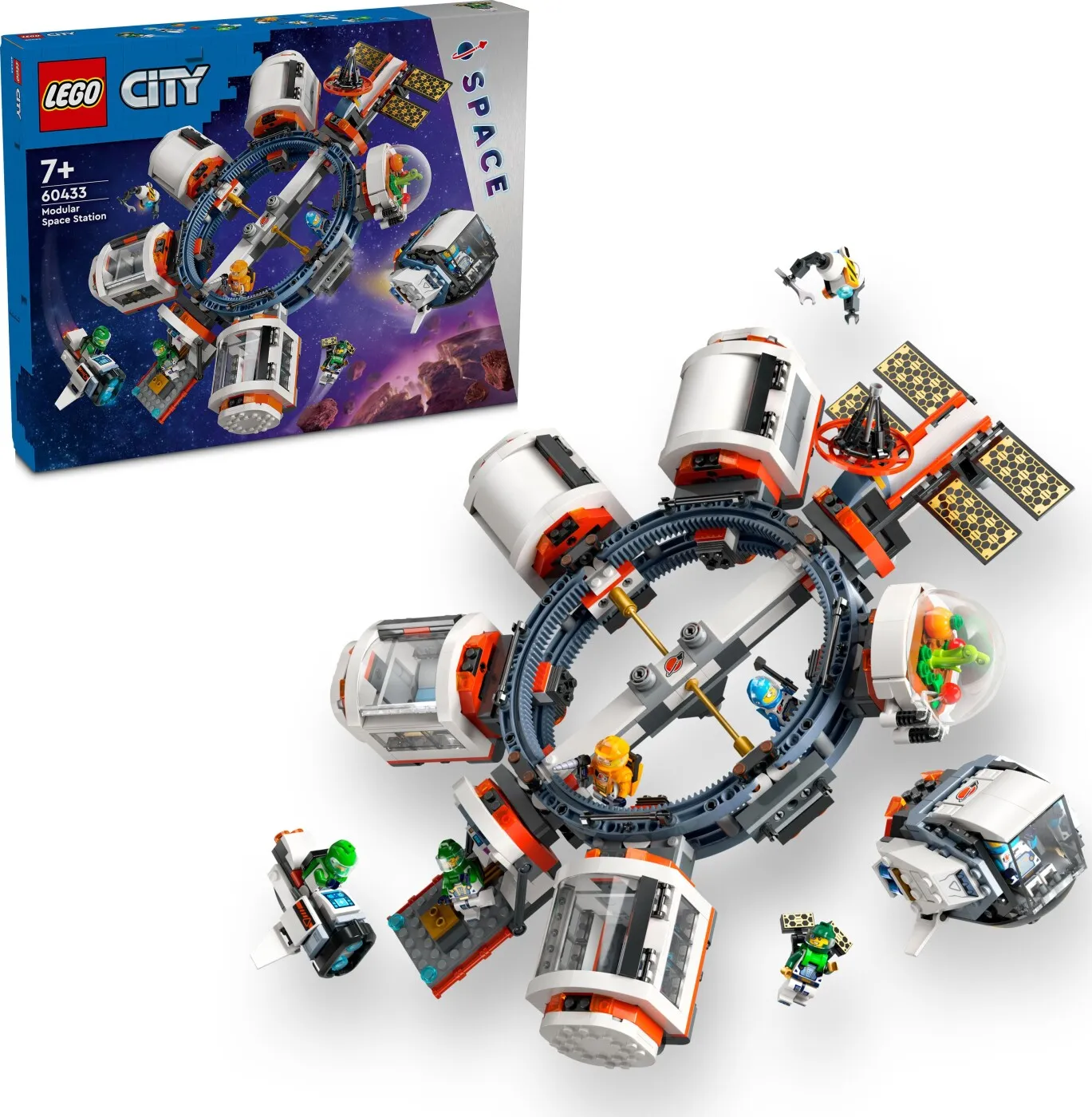 LEGO City Modulopbygget Rumstation 60433