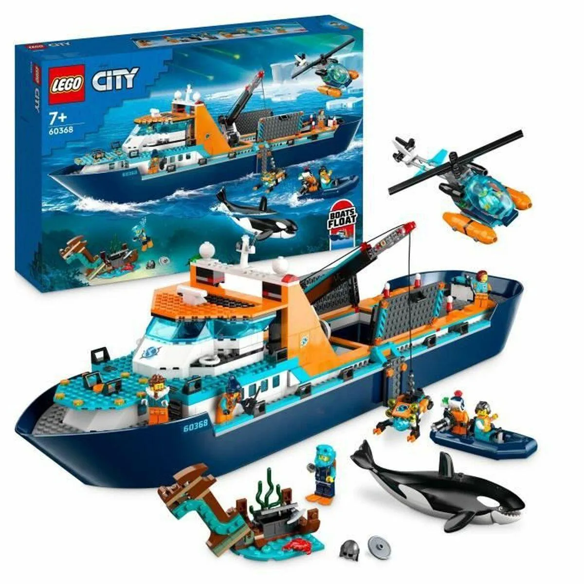 LEGO City Polarudforskningsskib 60368