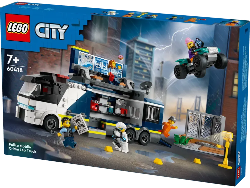 LEGO City Politiets Mobile Kriminallaboratorium 60418