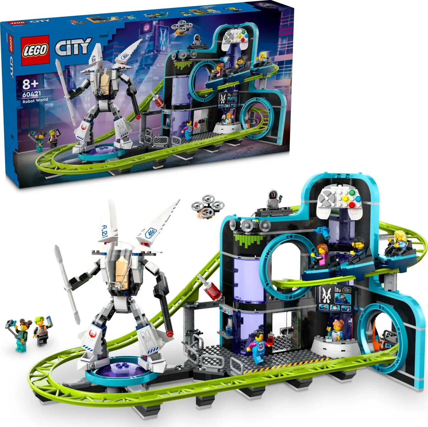 LEGO City Robot World Rutsjebanepark 60421