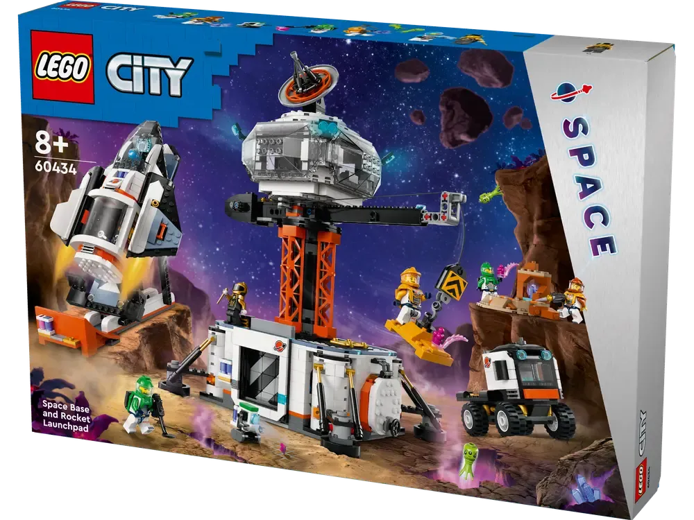 LEGO City Rumbase og Raketaffyringsrampe 60434