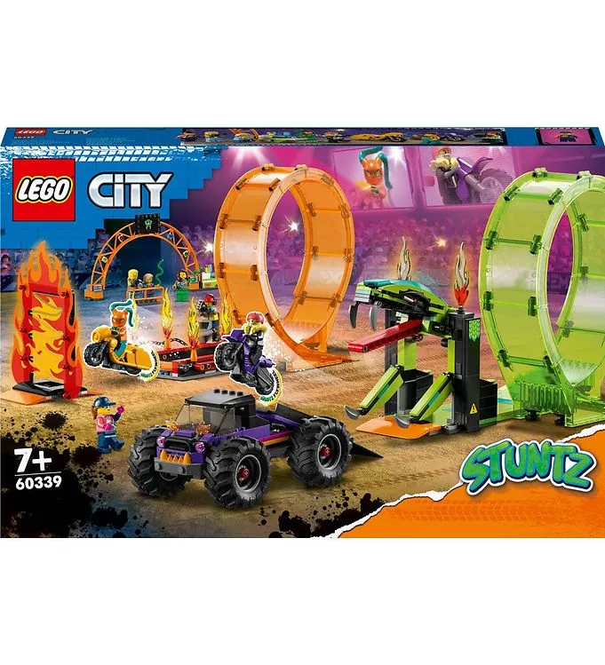 LEGO City Stuntarena Med Dobbelt Loop 60339