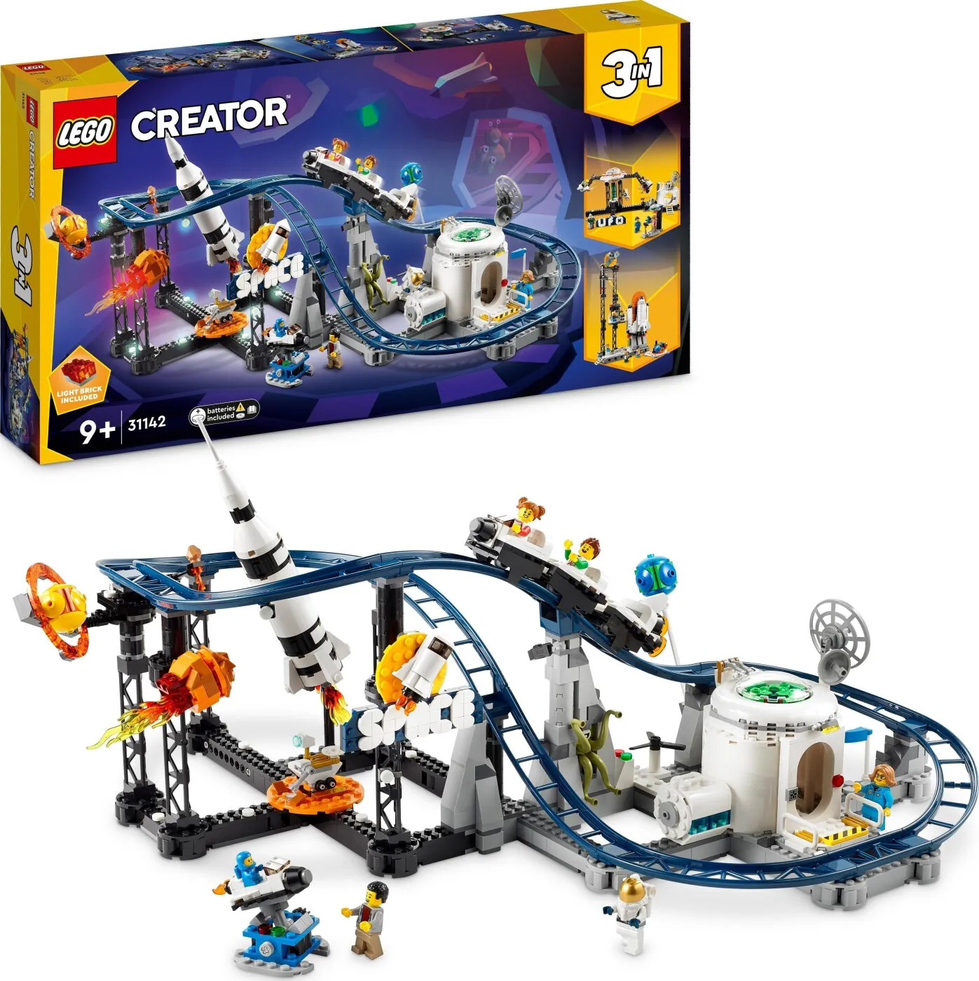LEGO Creator Rum-rutsjebane 31142