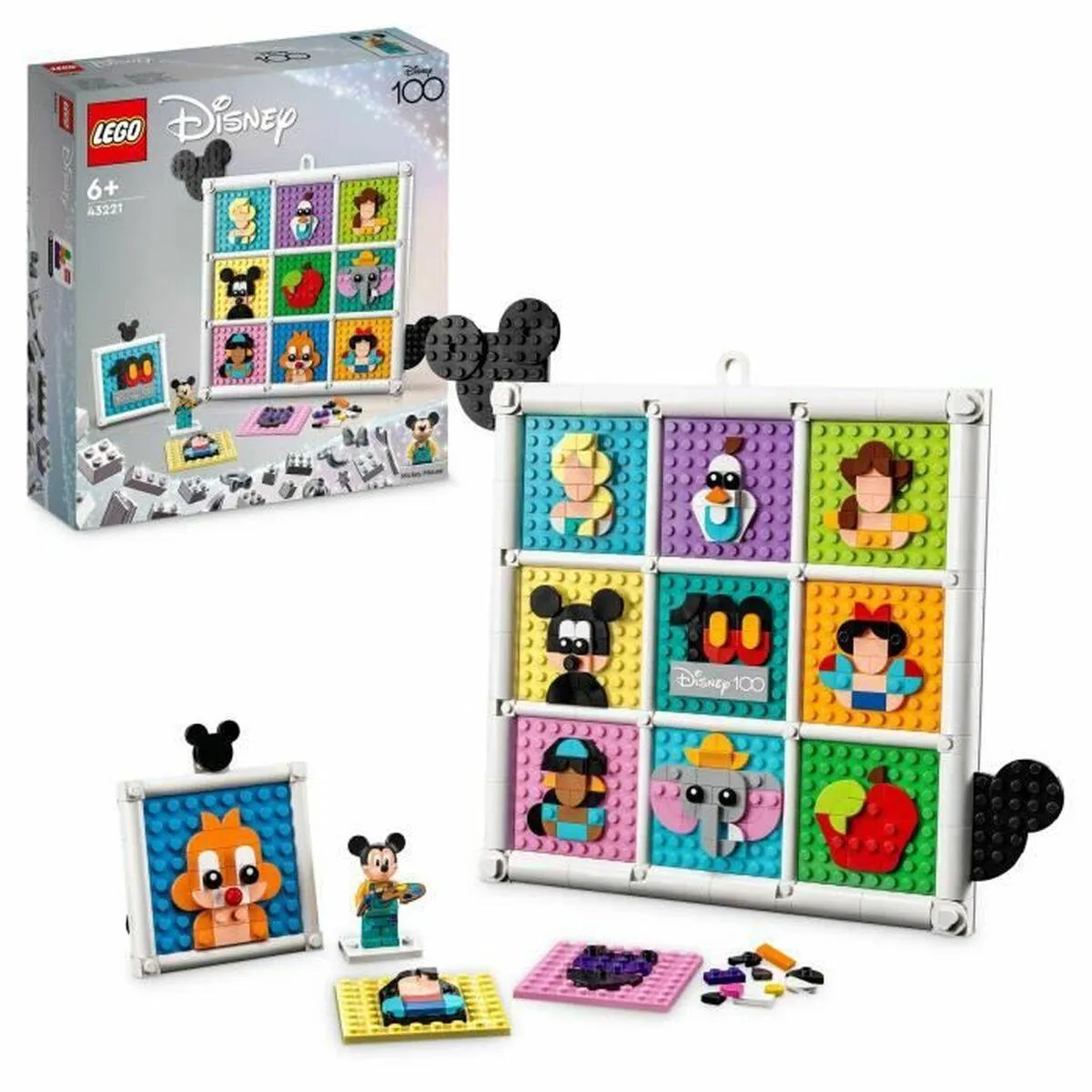 LEGO Disney 43221 100 år med Disney-ikoner