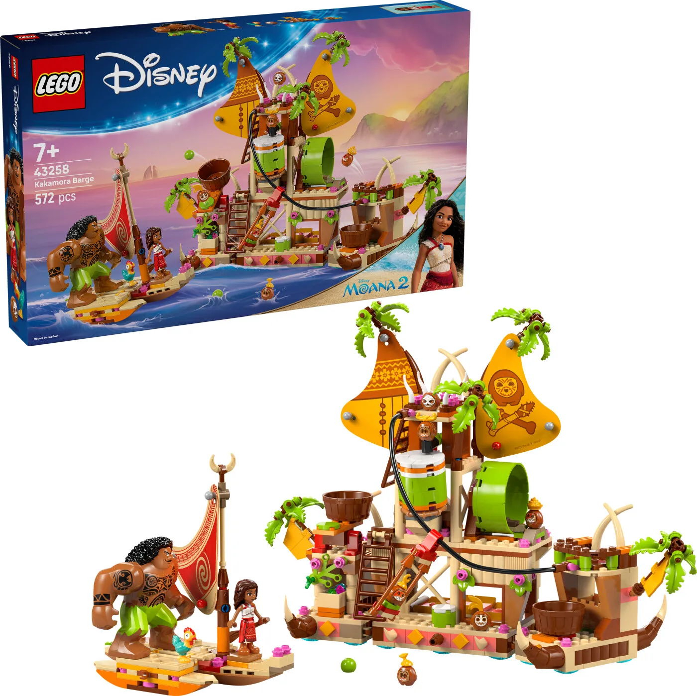 LEGO Disney Kakamora-båd 43258