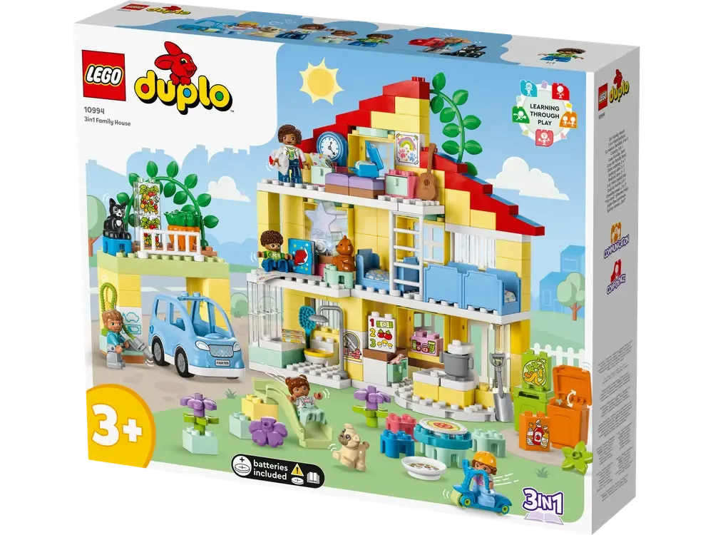 LEGO DUPLO 10994 3-i-1 Familiehus