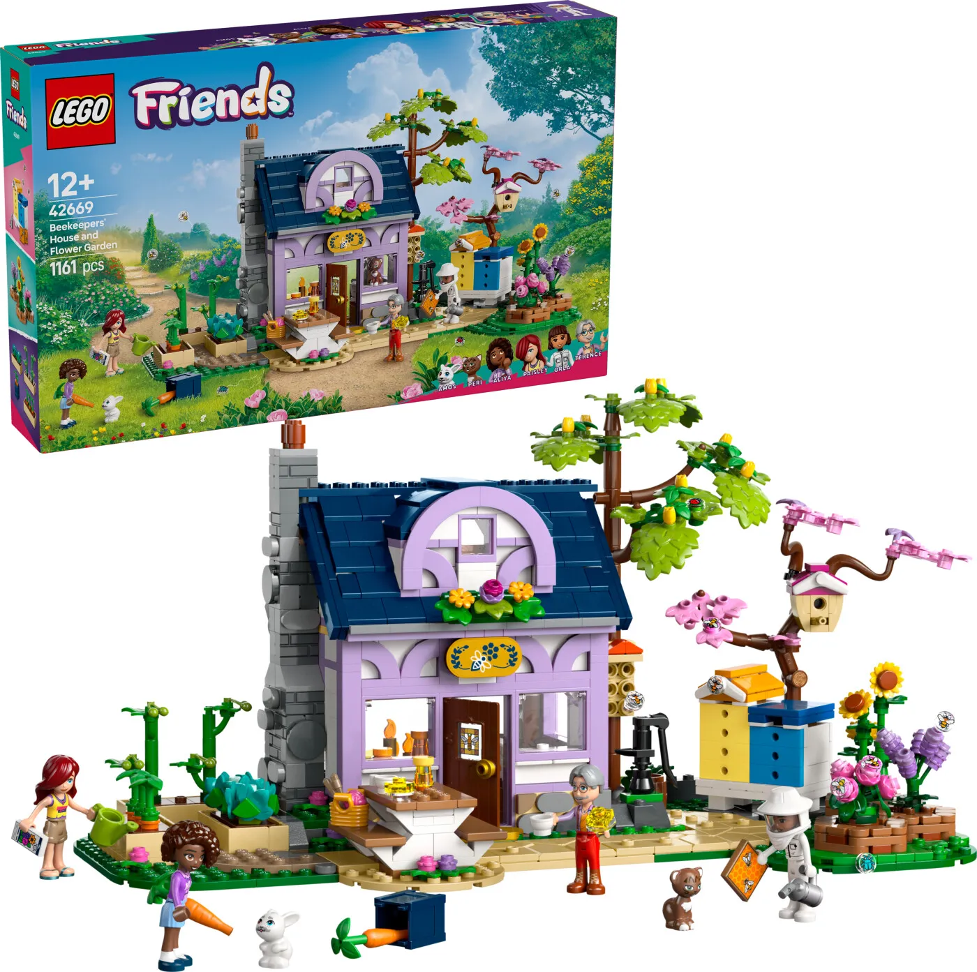 LEGO Friends Biavlerhus og Blomsterhave 42669