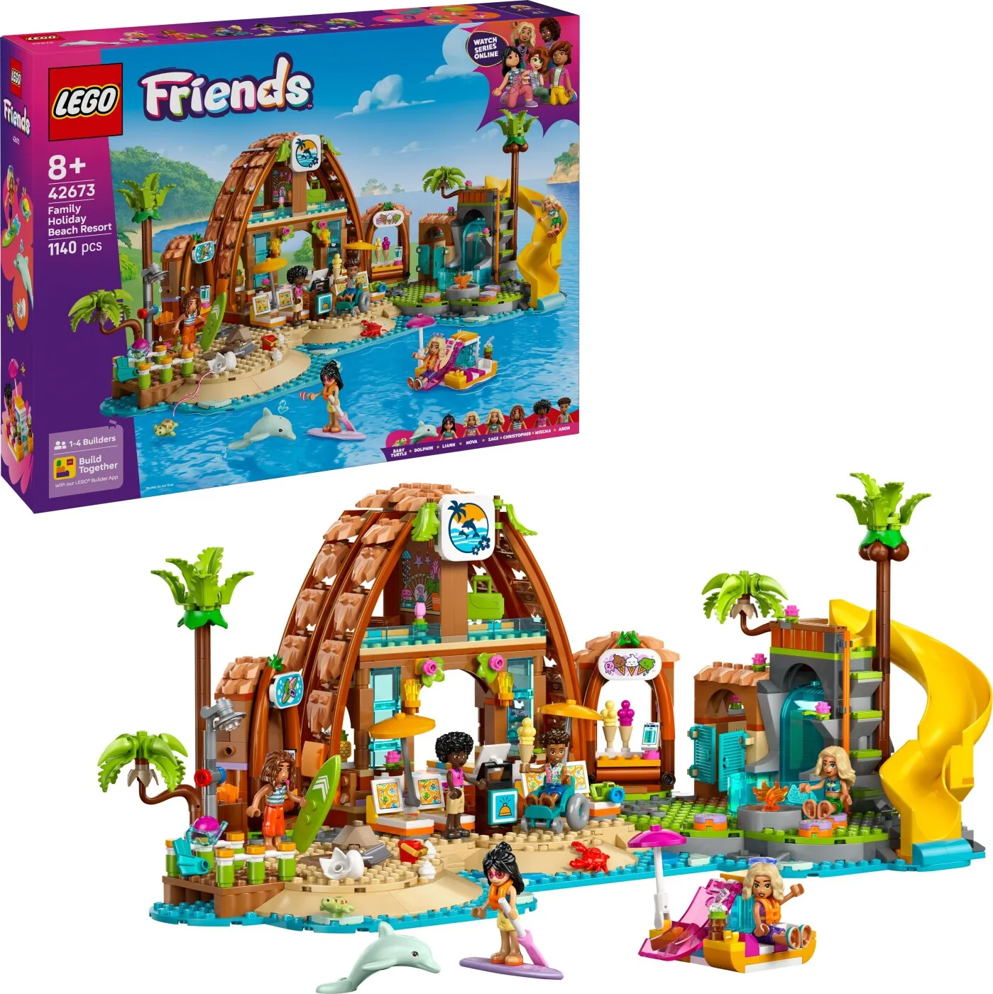 LEGO Friends Familieferie På Strandresort 42673