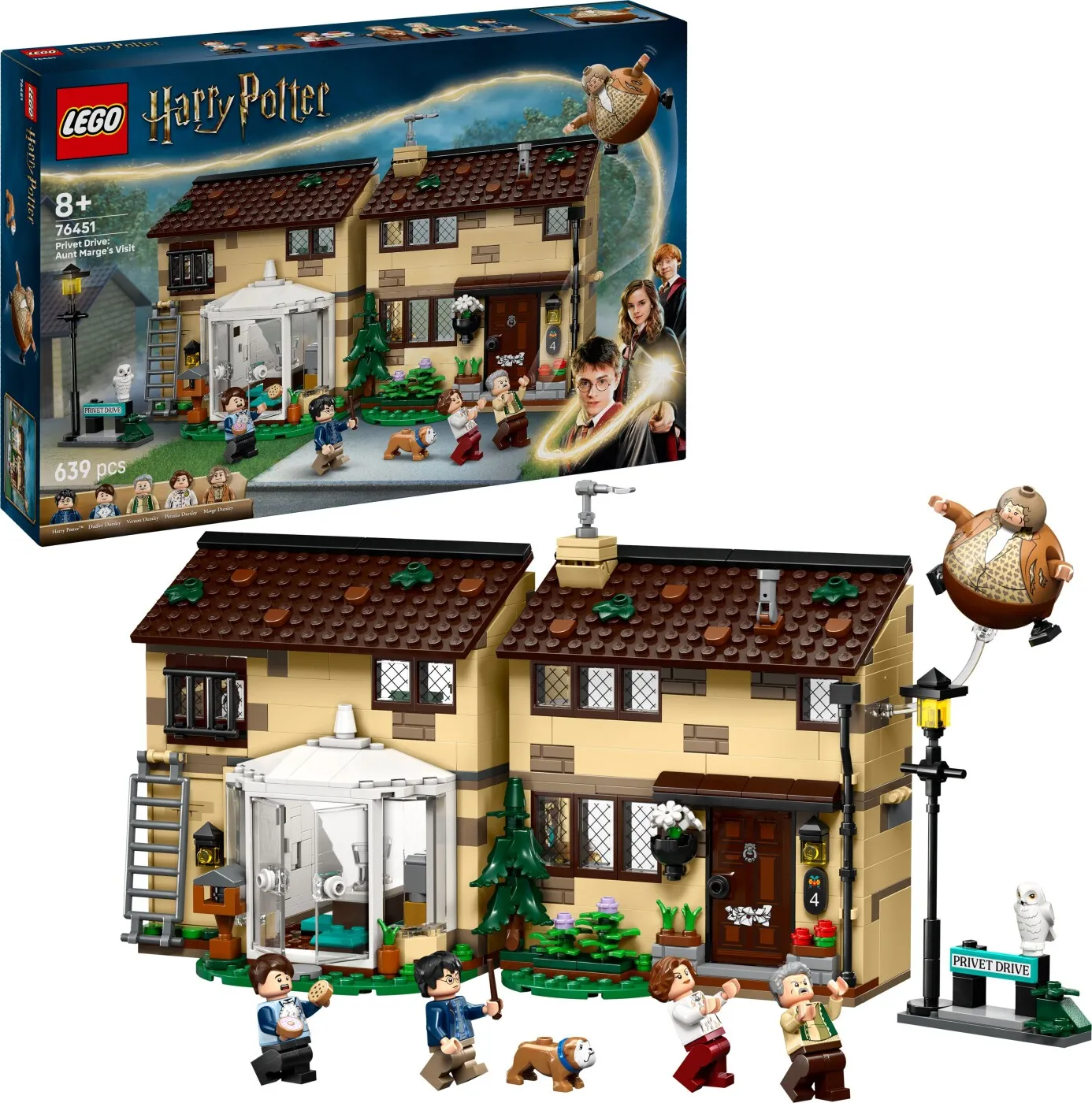 Lego Harry Potter Ligustervænget: Tante Marges Besøg 76451