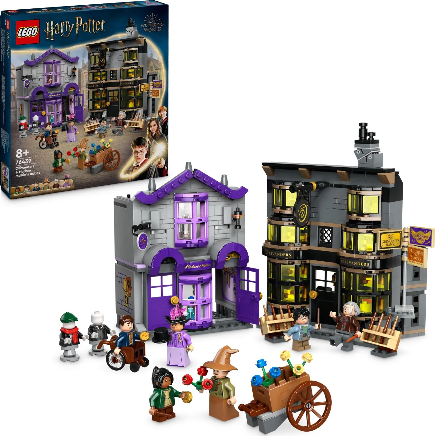 LEGO Harry Potter Ollivanders Og Madam Malkins Kapper 76439