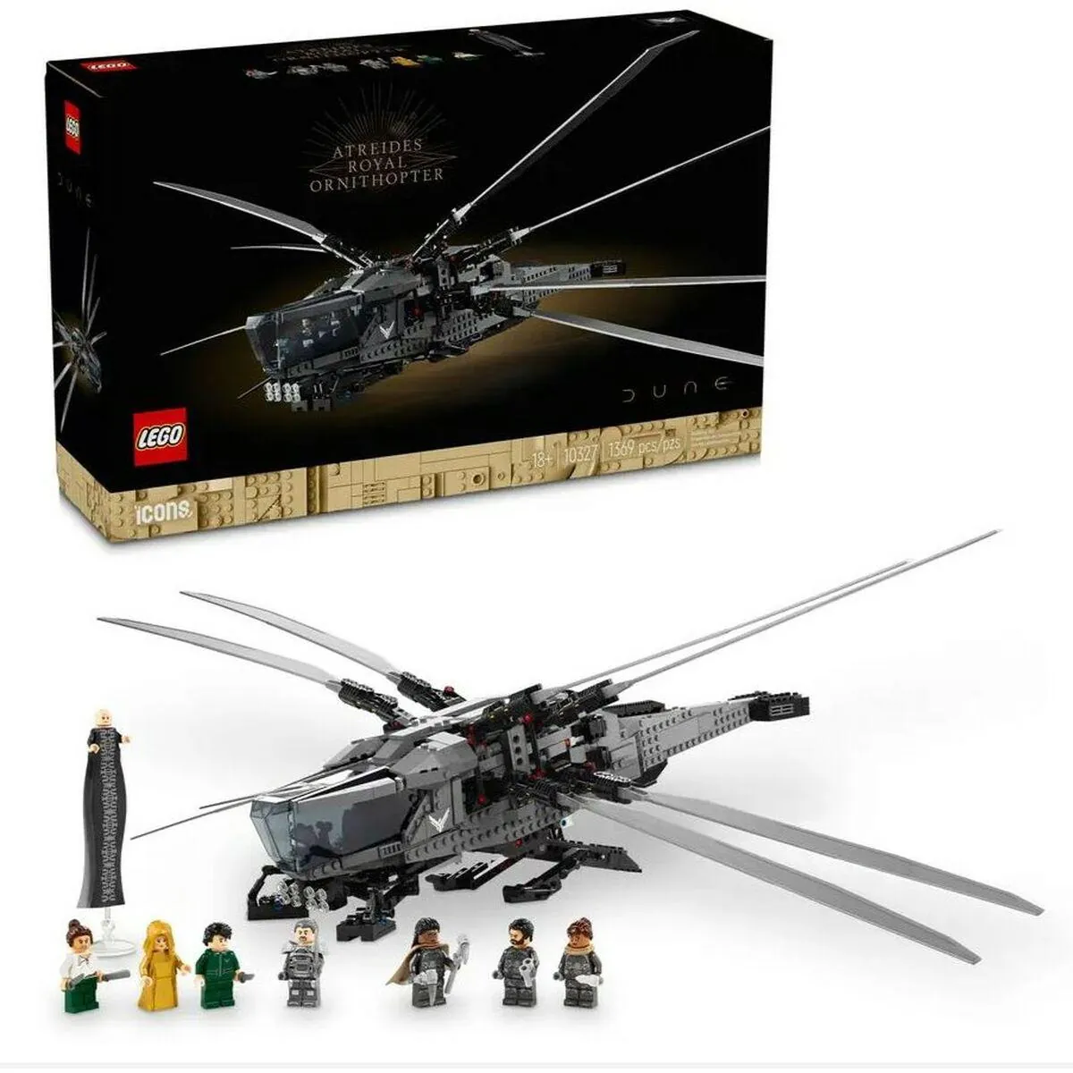 LEGO Icons 10327 Dune Atreides Royal Ornithopter