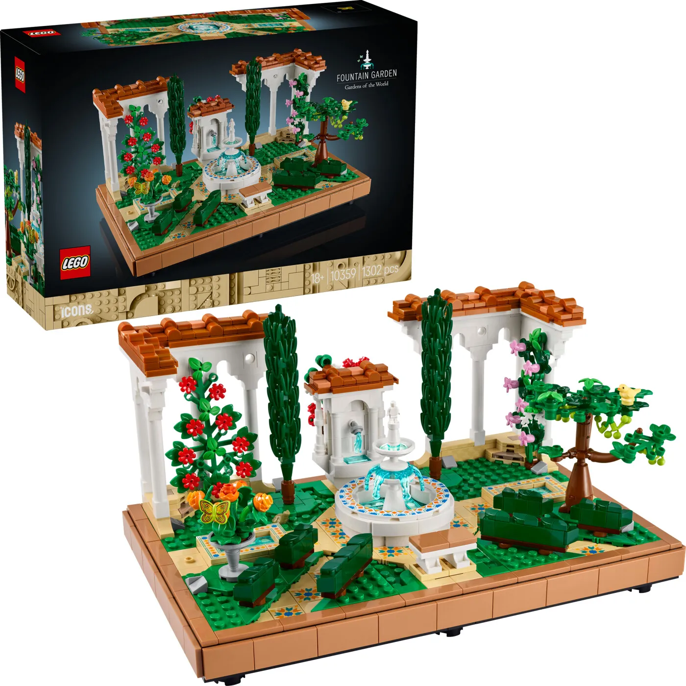 LEGO Icons Have Med Springvand 10359